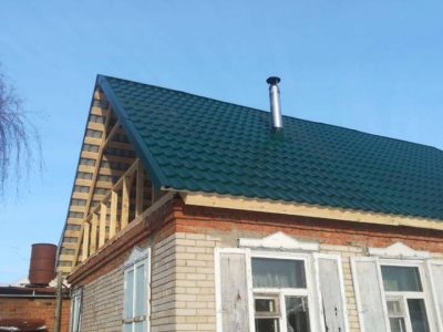 Реконструкция крыши в Малино